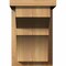 Ekena Millwork Monterey Rough Sawn Corbel w/Backplate, Western Red Cedar, 8"W x 12"D x 12"H COR08X12X12MON01RWR - alternate 2